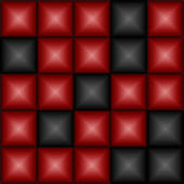 ZigZag Puzzle. Red and black