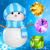 Snowman Games and Christmas Puzzles – Match snow and frozen jewel for this holiday countdown