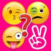 Guess pics: close up emoji, word brain with friend