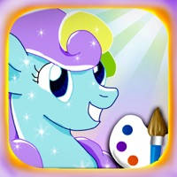 ` Pony Coloring book for Kids and Toddler Activities – Girl edition LITE