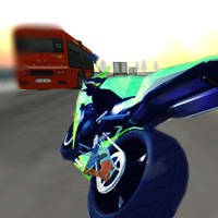 迷你赛场摩托车手