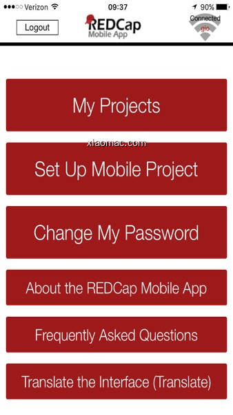 【图】REDCap Mobile App(截图1)