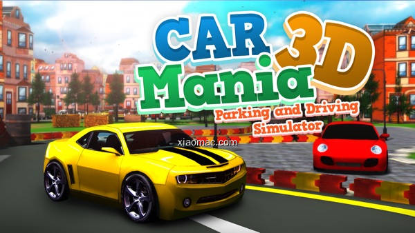【图】A Car Mania 3D Parking Simulator And Driving Test Sim Racing Games(截图 0)