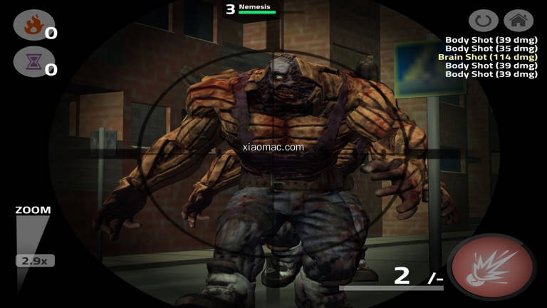 【图】Call of Zombies Shooter Killer 3D(截图2)