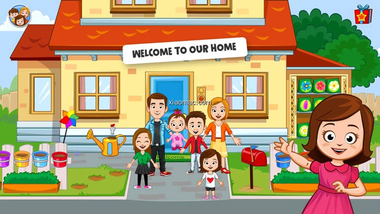 【图】My Town Home – Family games(截图1)